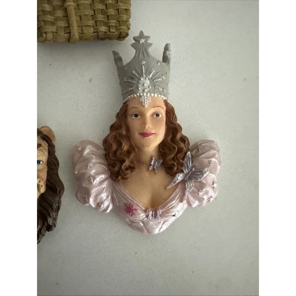 Vintage 1980's Wizard Of Oz Refrigerator Magnet Set